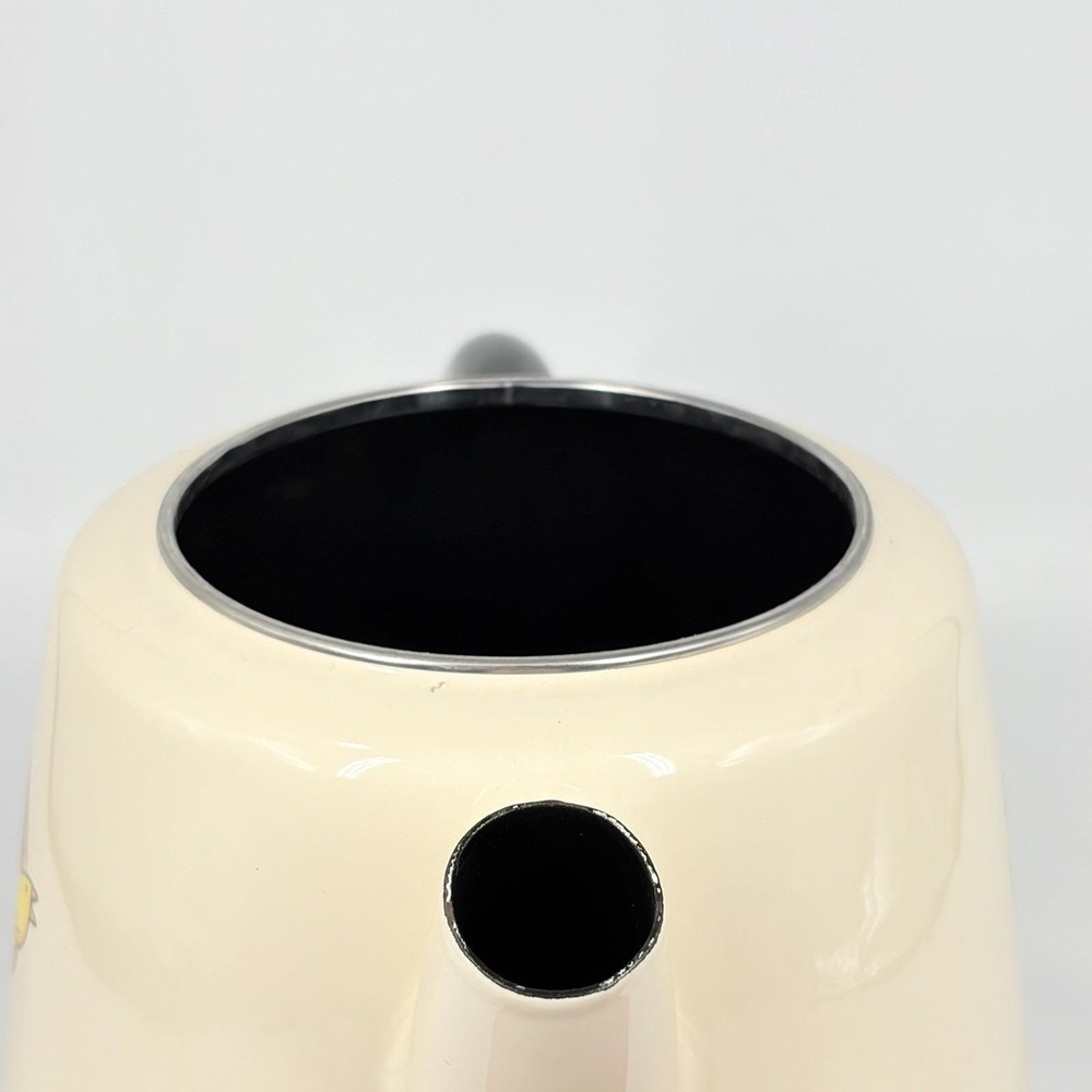 Vintage Via Bird House Tea Kettle Design: Ancona 2 Enamel Whistling Teapot - Picture 10 of 14